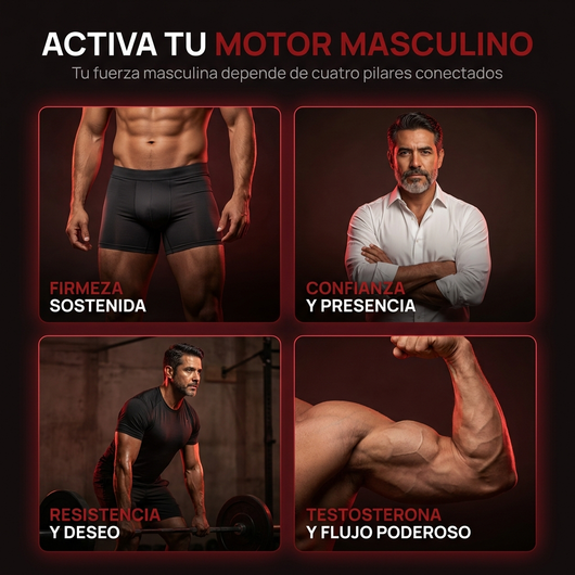 ACTIVADOR DE TESTOSTERONA | LÍQUIDO SUBLINGUAL 10 EN 1