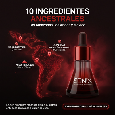 ACTIVADOR DE TESTOSTERONA | LÍQUIDO SUBLINGUAL 10 EN 1