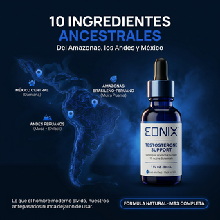 ACTIVADOR DE TESTOSTERONA | LÍQUIDO SUBLINGUAL 10 EN 1