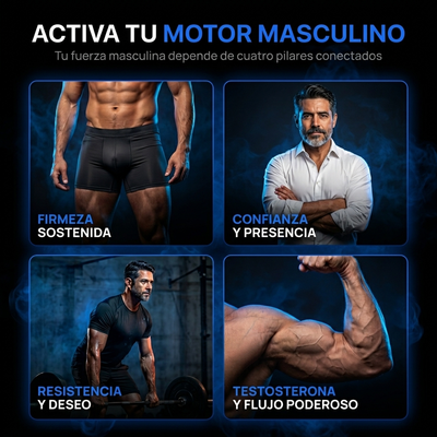 ACTIVADOR DE TESTOSTERONA | LÍQUIDO SUBLINGUAL 10 EN 1