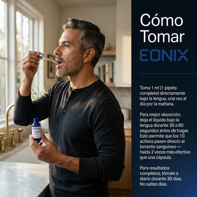 ACTIVADOR DE TESTOSTERONA | LÍQUIDO SUBLINGUAL 10 EN 1